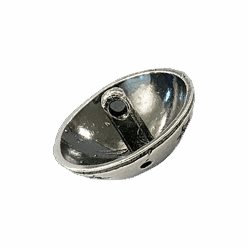 Knapp Troms linning 19 mm, oksidert