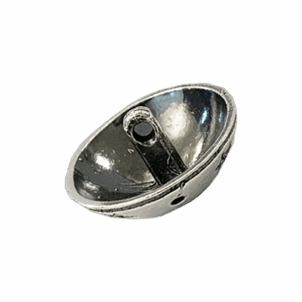 Knapp Troms linning 19 mm, oksidert