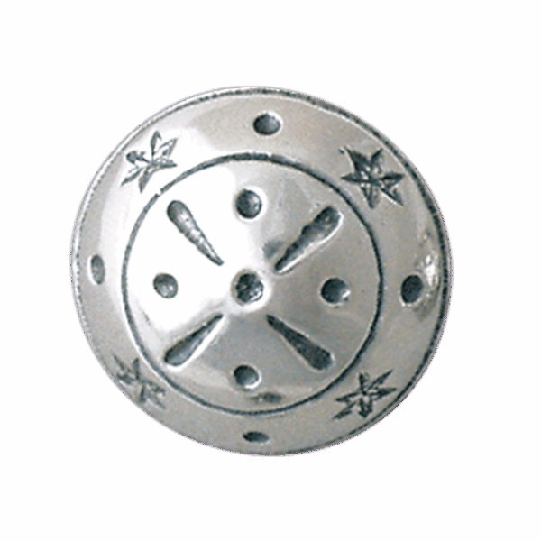 Knapp Troms linning 19 mm, oksidert