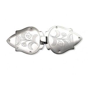 Spenner, graverte. Nordlandssølv