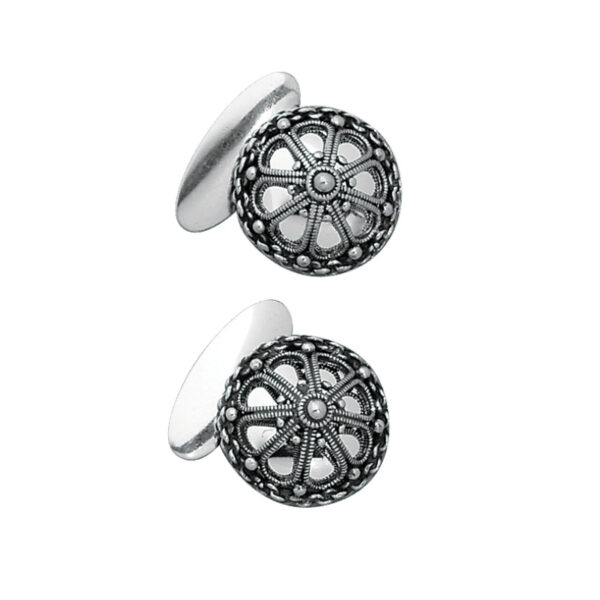 Mansjettknappar, oksidert