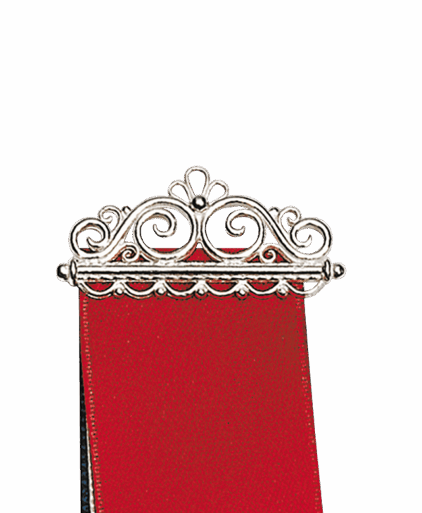 17.mai sløyfe, kvit