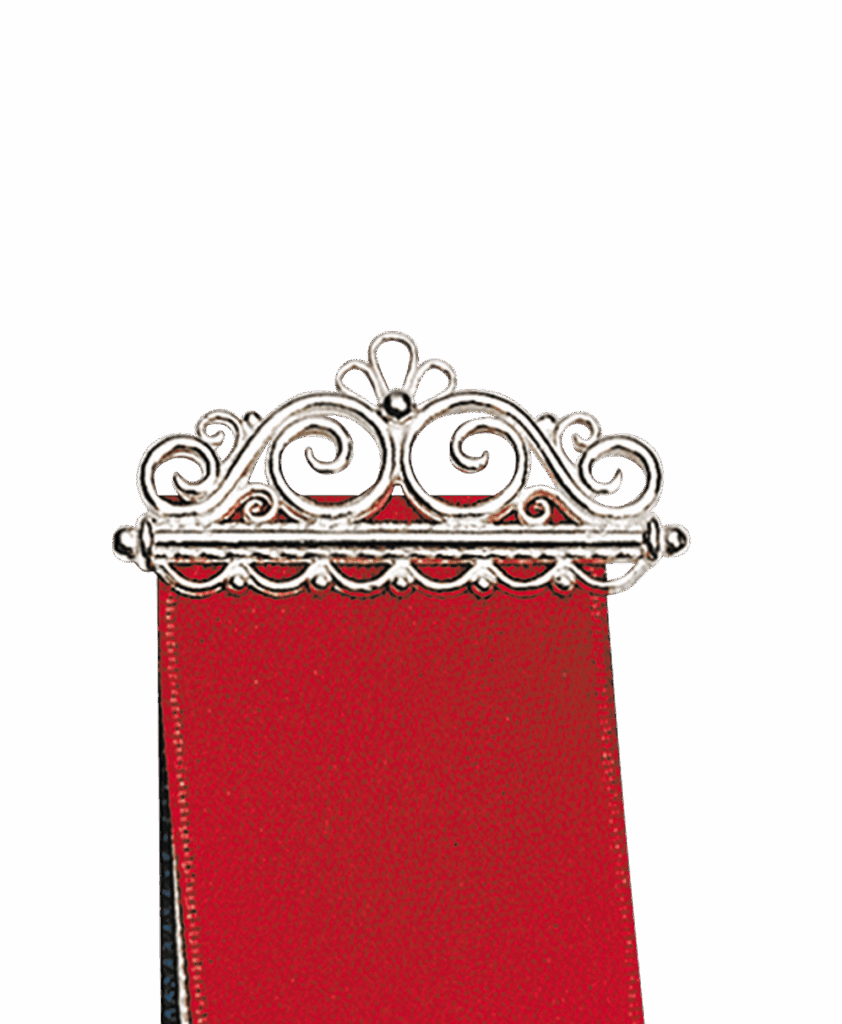 17.mai sløyfe, kvit