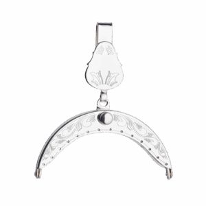 Veskelås Barn forsølva, oksidert