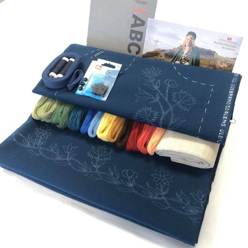 MATERIALPAKKE NORDLANDSBUNAD DAME - Bilde 3