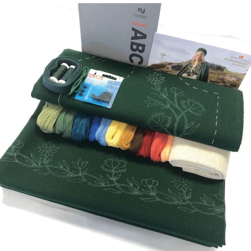 MATERIALPAKKE NORDLANDSBUNAD DAME - Bilde 5