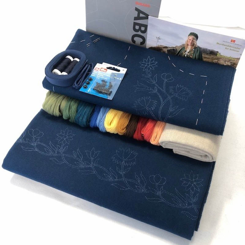 MATERIALPAKKE NORDLANDSBUNAD DAME - Bilde 7