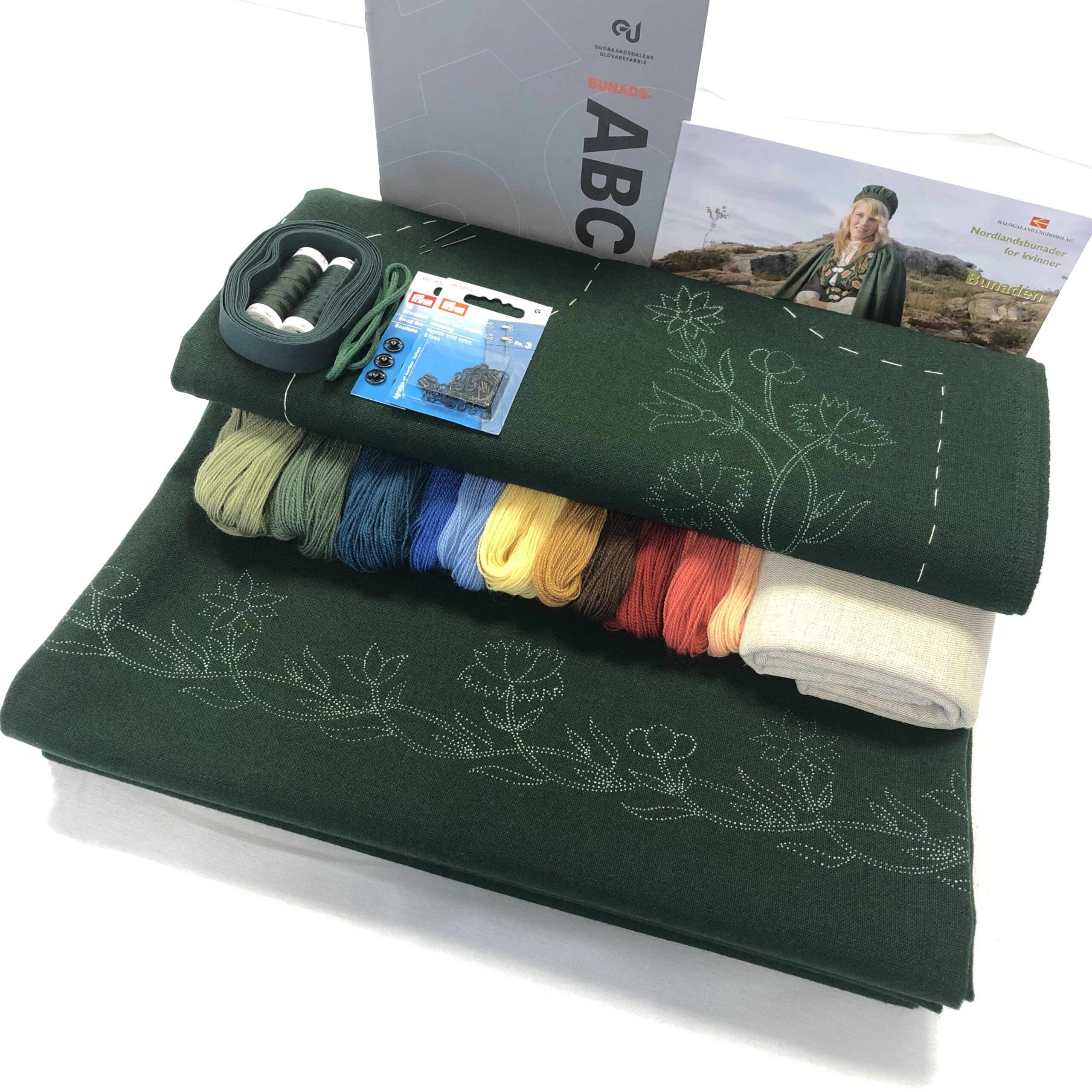 MATERIALPAKKE NORDLANDSBUNAD DAME - Bilde 8