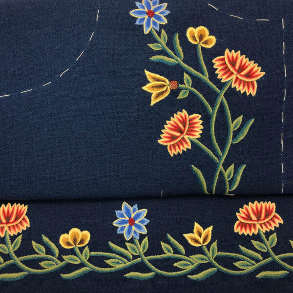 Materialpakke Nordlandsbunad dame, brodert