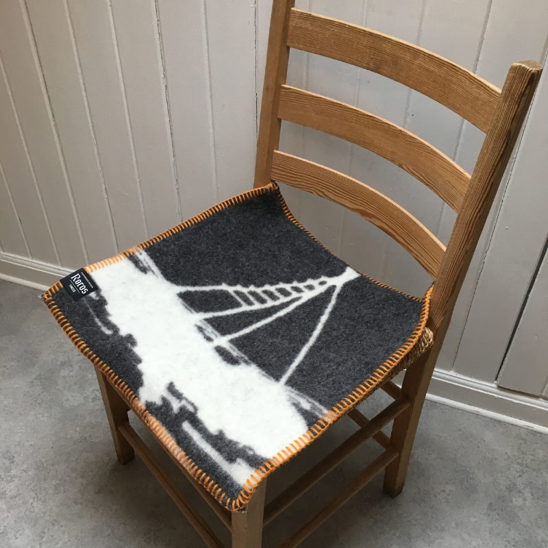 Laksestigen sitteunderlag koksgrå - Bilde 3