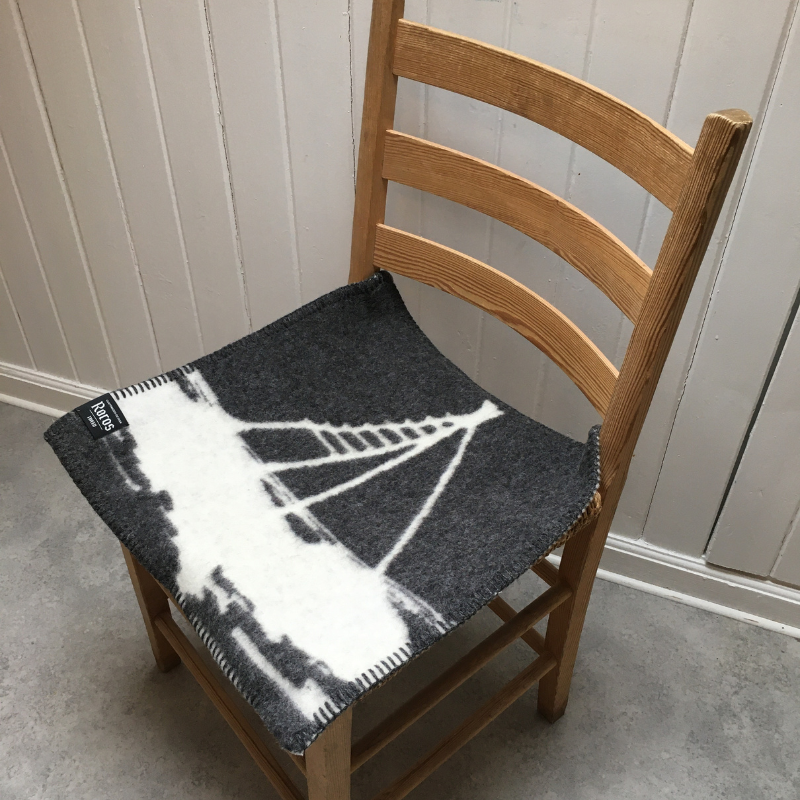 Laksestigen sitteunderlag koksgrå - Bilde 4