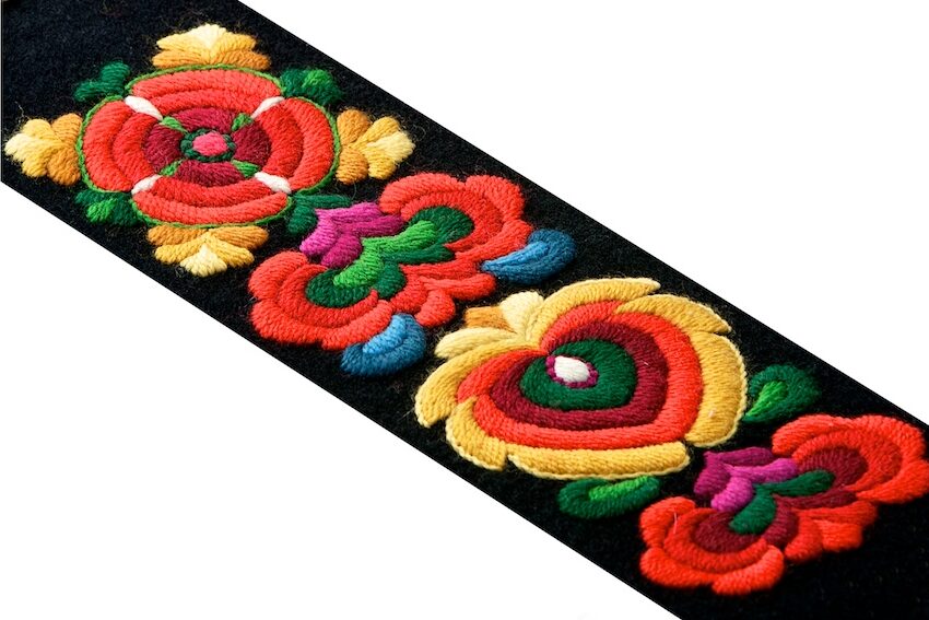 Broderingspakke til bunad fra Øvre Hallingdal - Bilde 8