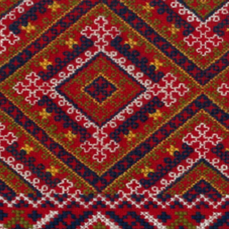 Materialpakke bringeduk til bringeduksdrakt fra Øvre Valdres - Bilde 7