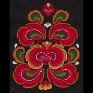 Materialpakke til brodert veske til bunad fra Nedre Hallingdal - Bilde 3