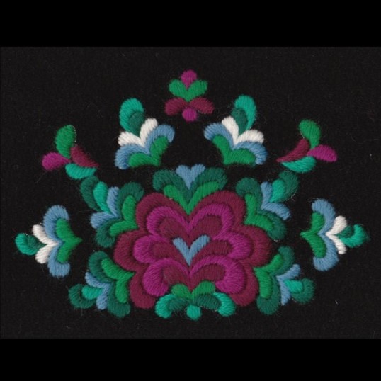 Materialpakke til brodert veske til kyrkjestakk