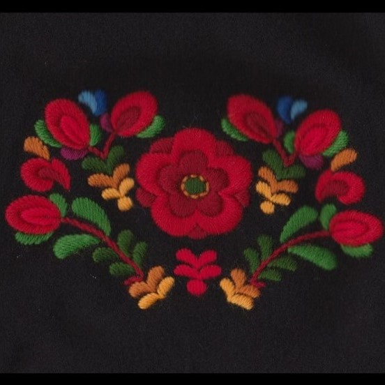 Materialpakke til brodert veske til kyrkjestakk