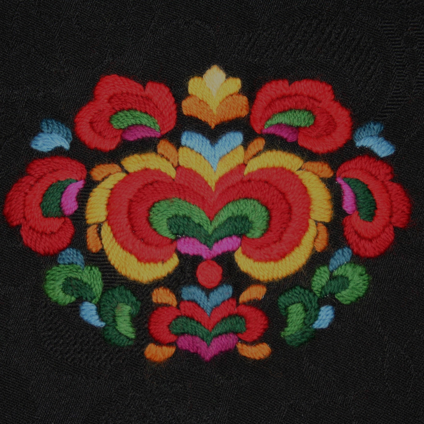 Materialpakke til brodert veske til bunad fra Øvre Hallingdal - Bilde 3