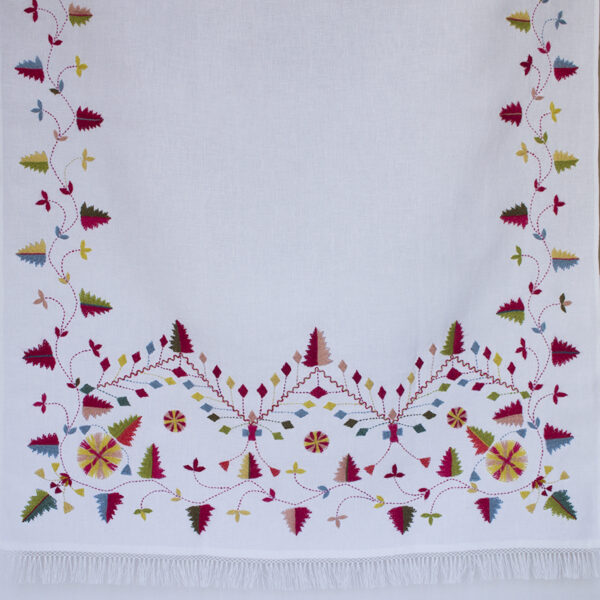 Materialpakke brodert forkle