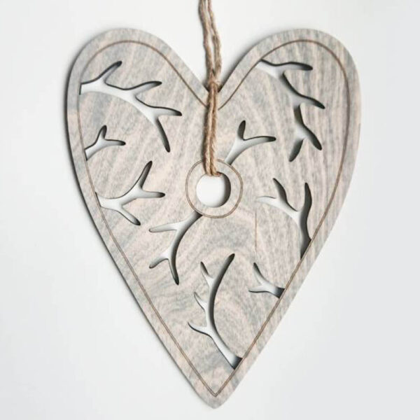 Alvahjerte (28x21 cm)