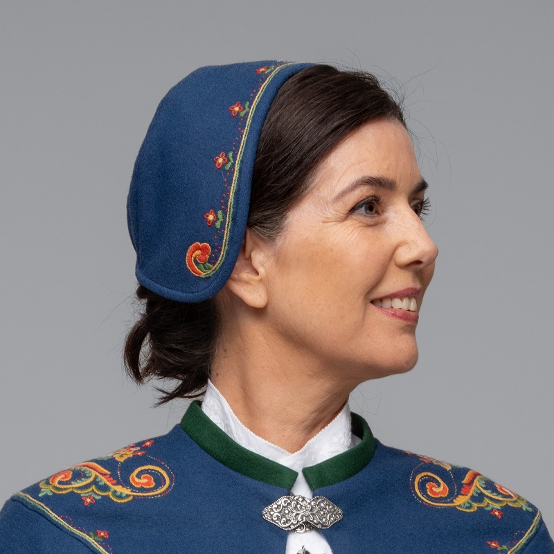 Materialpakke lue til Vestfold Husflidslags kvinnebunad 32 mod - Bilde 3