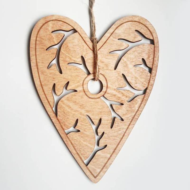 Alvahjerte (28x21 cm) - Bilde 3