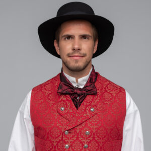 MATERIALPAKKE DAMASK VEST, MANNSBUNADEN FOR NORDLAND OG TROMS - Bilde 5