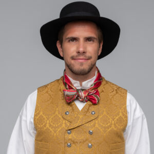MATERIALPAKKE DAMASK VEST, MANNSBUNADEN FOR NORDLAND OG TROMS - Bilde 8