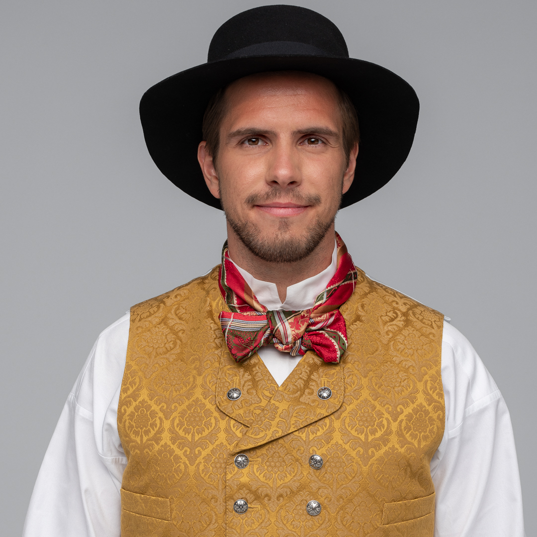 MATERIALPAKKE DAMASK VEST, MANNSBUNADEN FOR NORDLAND OG TROMS - Bilde 8