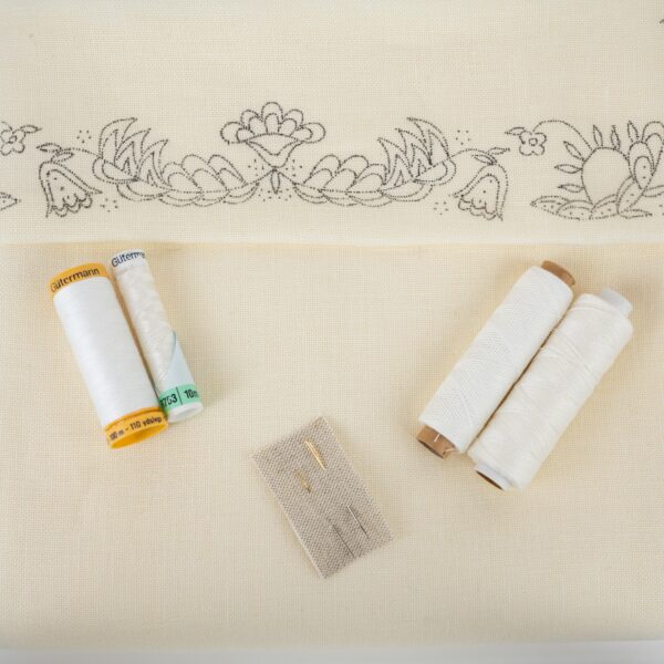 MATERIALPAKKE, SKJORTE TIL TROMSBUNADEN FOR KVINNER