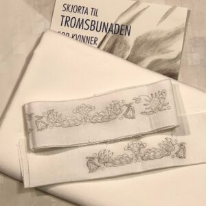 MATERIALPAKKE, SKJORTE TIL TROMSBUNADEN FOR KVINNER - Bilde 4