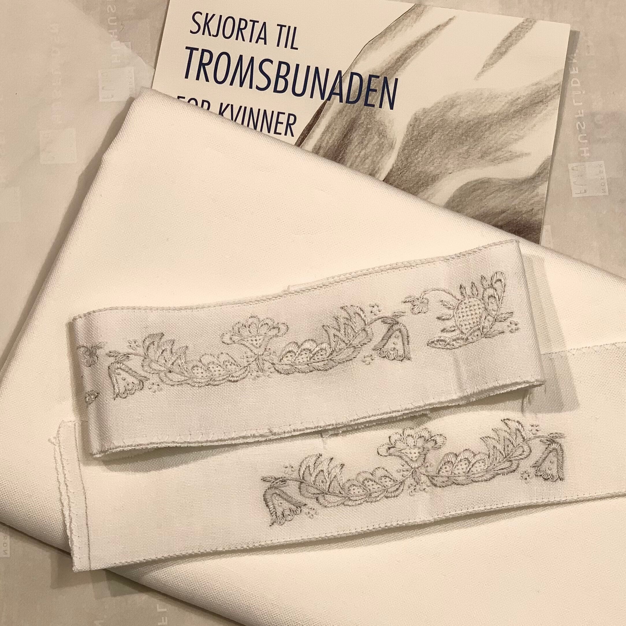 MATERIALPAKKE, SKJORTE TIL TROMSBUNADEN FOR KVINNER - Bilde 4