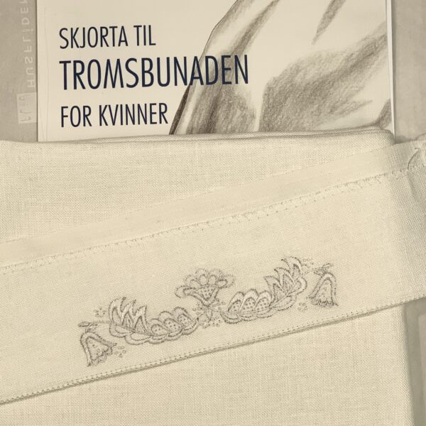 MATERIALPAKKE, SKJORTE TIL TROMSBUNADEN FOR KVINNER