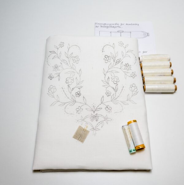 Materialpakke, skjorte til Balsfjordbunaden