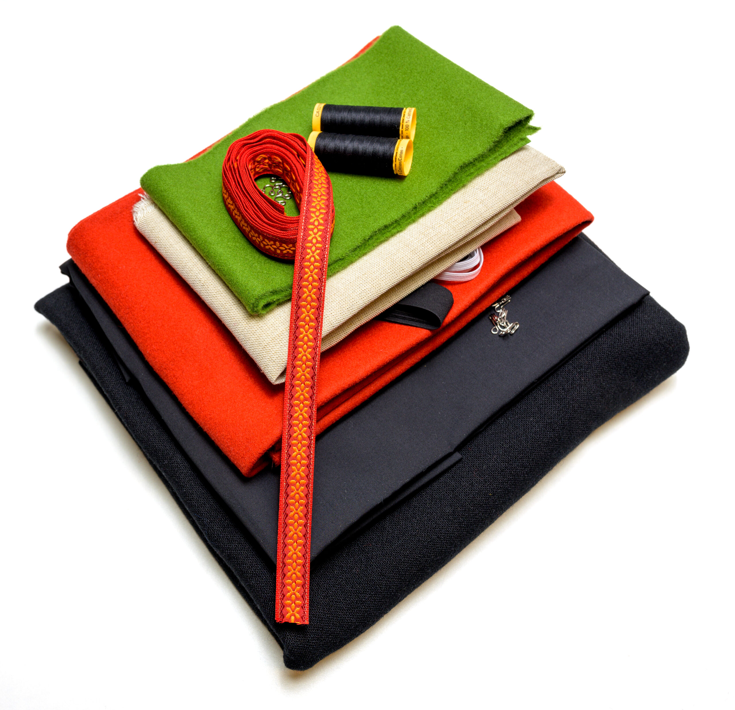 MATERIALPAKKE STAKK OG VEST, FINNMARKSBUNADEN FOR KVINNER - Bilde 3