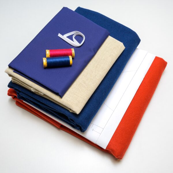 MATERIALPAKKE CAPE OG LUE, FINNMARKSBUNADEN FOR KVINNER