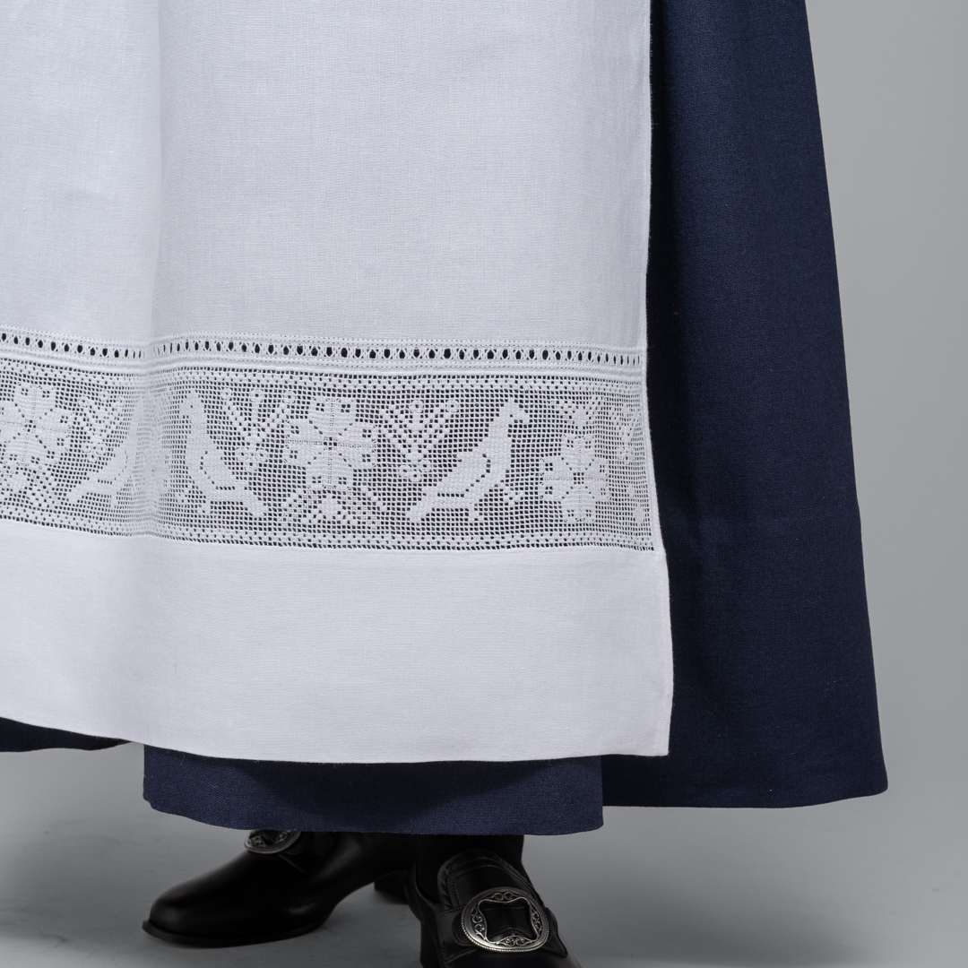 MATERIAPAKKE LINFORKLE TIL NORDMØRSBUNAD - Bilde 2