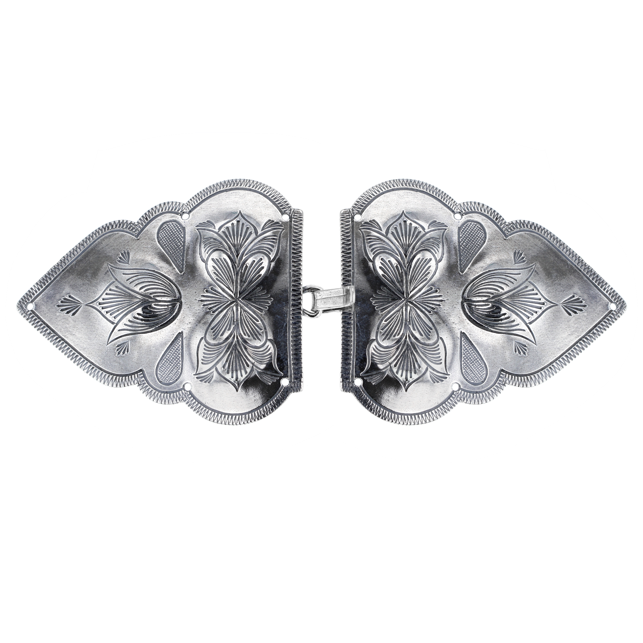 Gravert spenne, stor - Bilde 1