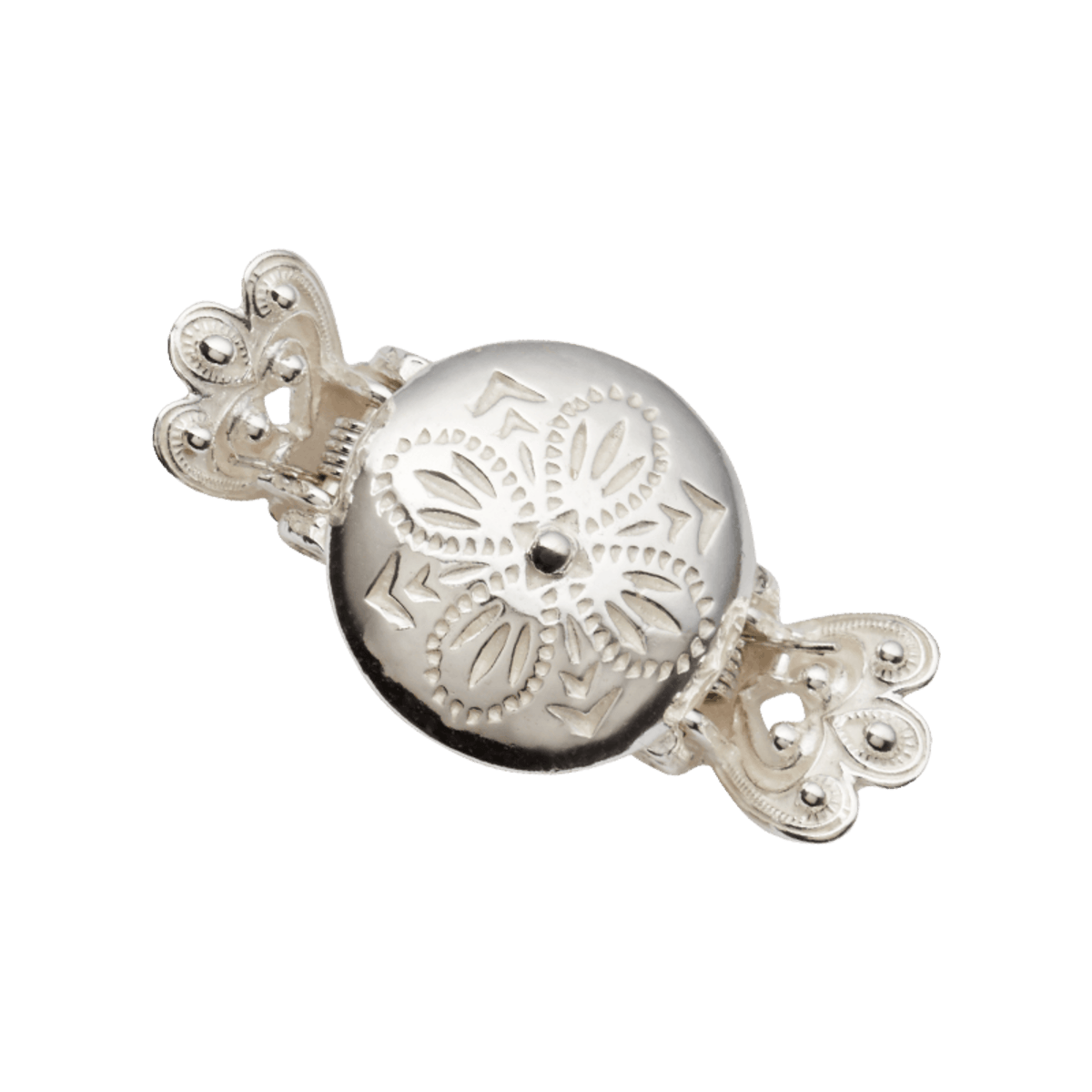 Hårklype Emma stor, kvit - Bilde 1