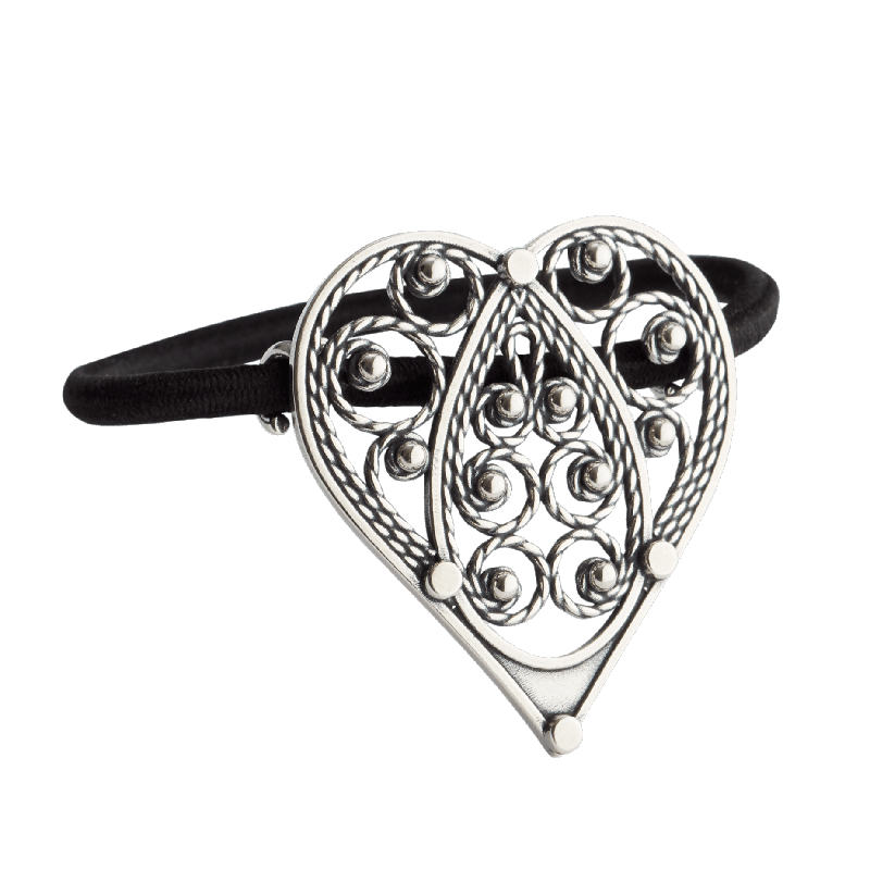 Hårstrikk - Hjartefiligran, oksidert - Bilde 1