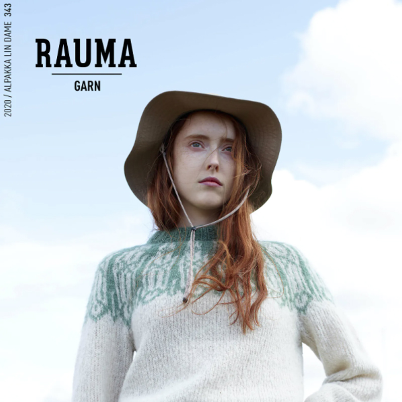 Hefte 343 alpakka lin dame - Bilde 1
