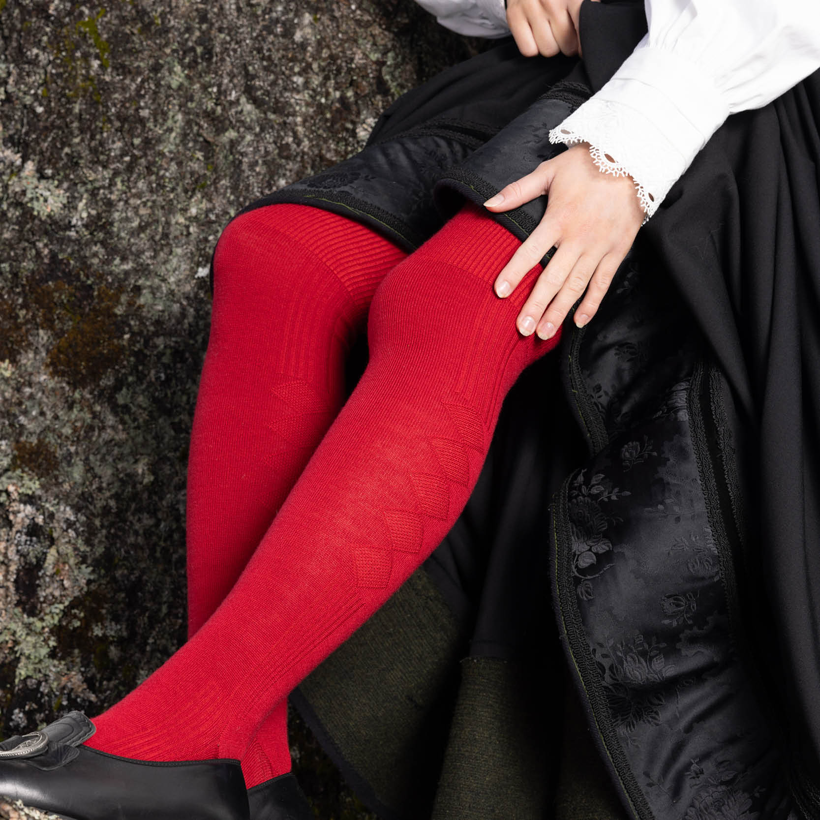 Diamant Merino Ull Strømper, Unisex - Bilde 3