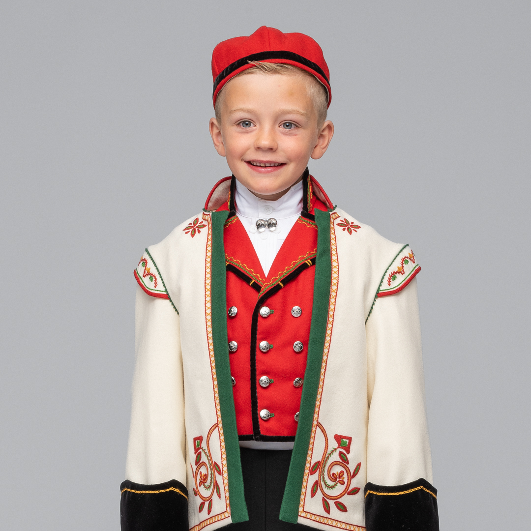 Materialpakke til guttebunad fra Hallingdal - Bilde 1