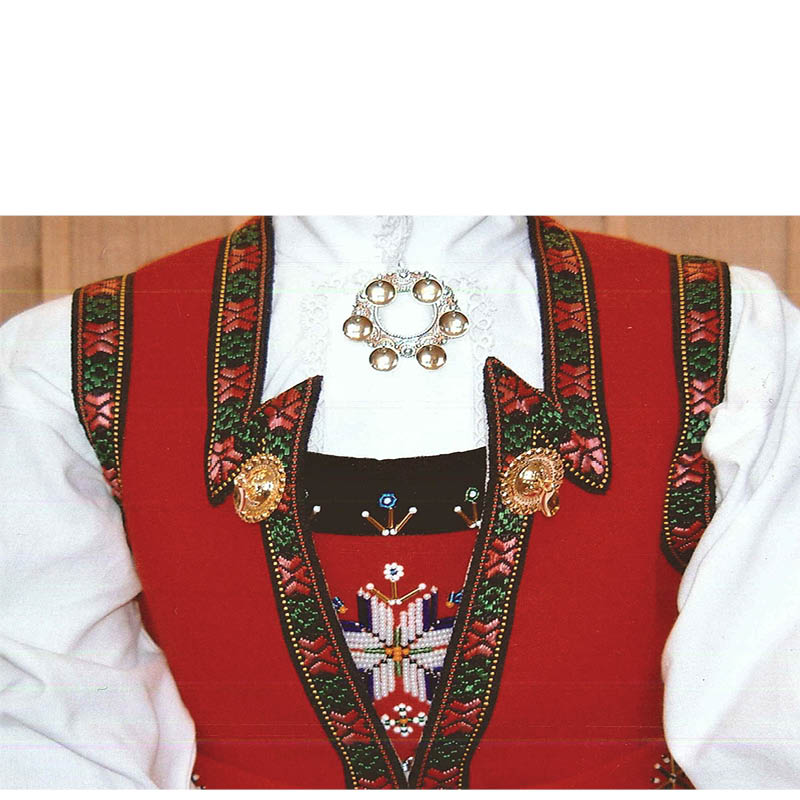 Materialpakke Hardanger liv jente - Bilde 1