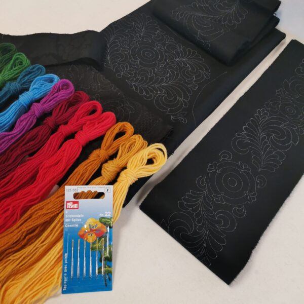 Broderingspakke til bunad fra Nedre Hallingdal