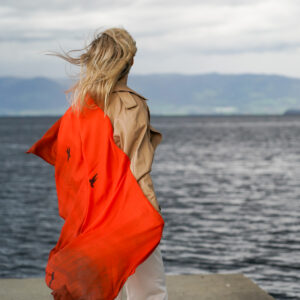 Skjerf FLY HIGH MUSTARD - Bilde 2