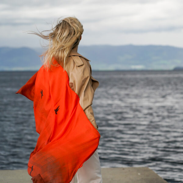 Skjerf FLY HIGH MUSTARD