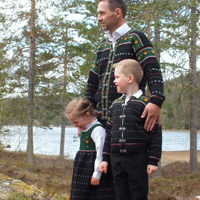 Strikkepakke Finkofta fra Ringerike Voksen - Bilde 2