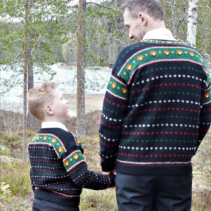 Strikkepakke Finkofta fra Ringerike Voksen - Bilde 3