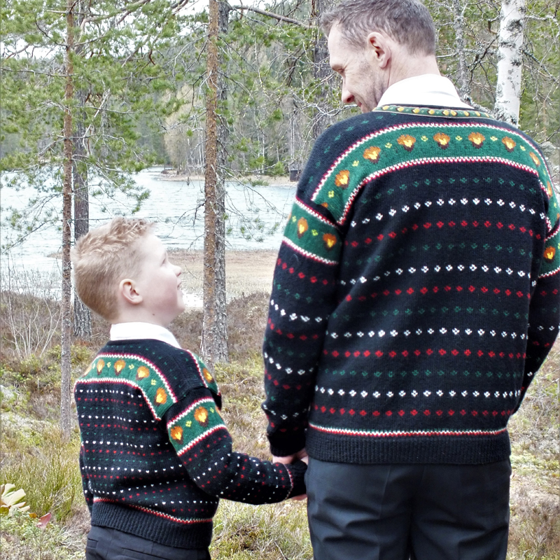 Strikkepakke Finkofta fra Ringerike Voksen - Bilde 3