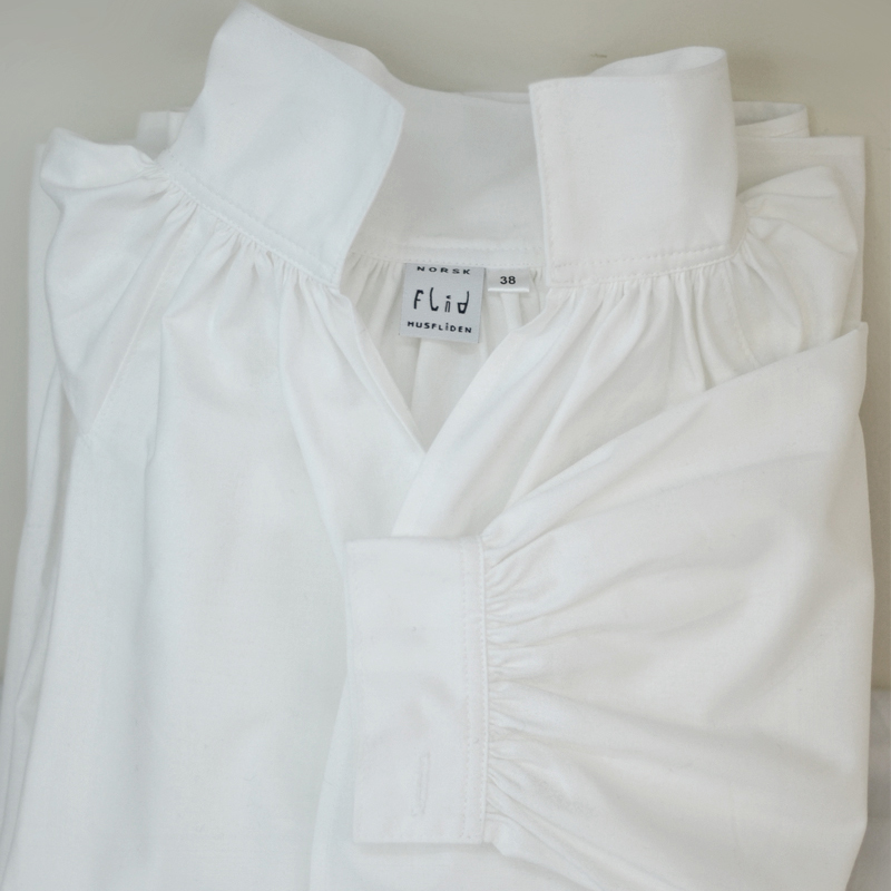 Bunadskjorte dame, lin (uten nupperelle) - Bilde 4